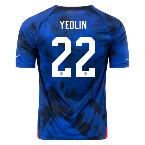 Yedlin 22 Usa Away Jersey World Cup 2022