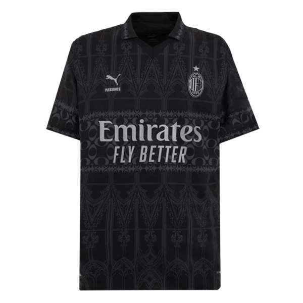 Ac Milan X Pleasures Fourth Away Authentic Soccer Jersey 2023 24