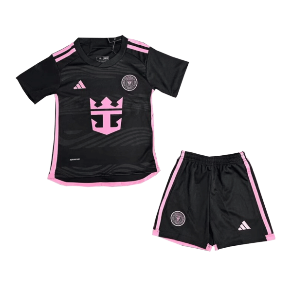 Inter Miami Cf Away Kids Soccer Jerseys Kit 2024