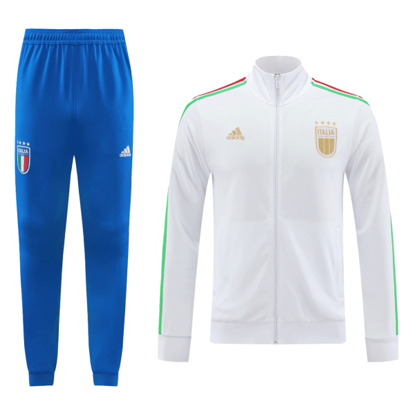 Italy Jacket Tracksuit 2024 25 White