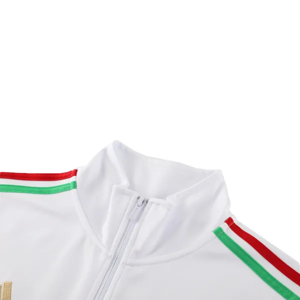 Italy Jacket Tracksuit 2024 25 White 9