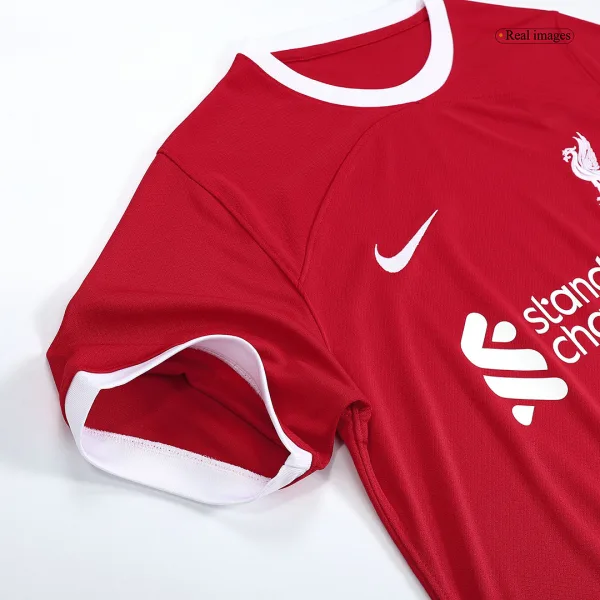 Liverpool Home Carabao Cup Final Soccer Jersey 2023 24 8