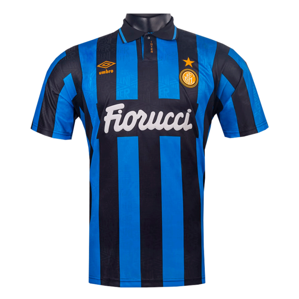 Vintage Soccer Jersey Inter Milan Home 1992 93