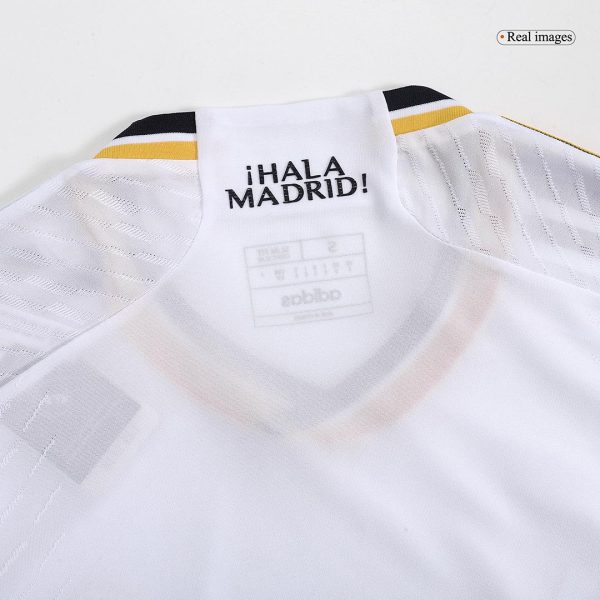 A Por La 15 Real Madrid Home Authentic Soccer Jersey 2023 24 11