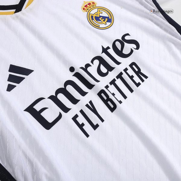 A Por La 15 Real Madrid Home Authentic Soccer Jersey 2023 24 7