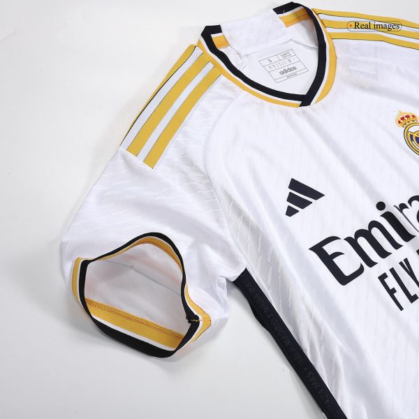 A Por La 15 Real Madrid Home Authentic Soccer Jersey 2023 24 9