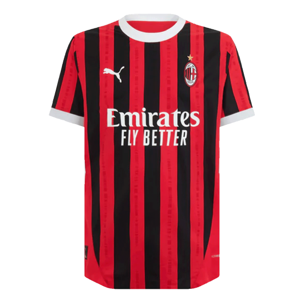 Ac Milan Home Authentic Soccer Jersey 2024 25