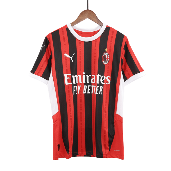 Ac Milan Home Authentic Soccer Jersey 2024 25 3