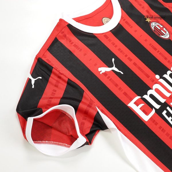 Ac Milan Home Authentic Soccer Jersey 2024 25 9