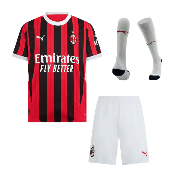 Ac Milan Home Jerseys Full Kit 2024 25