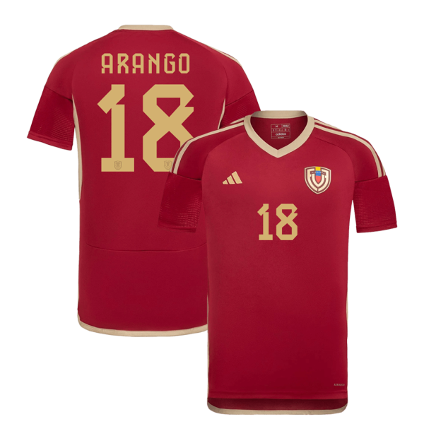 Arango 18 Venezuela Home Soccer Jersey Copa America 2024