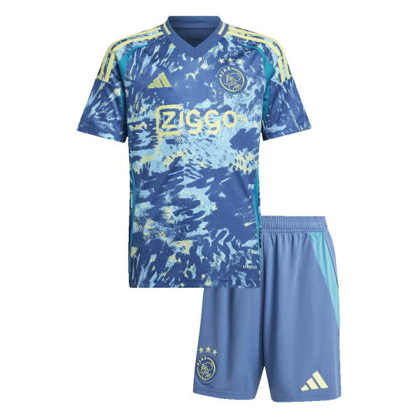 Ajax Away Kids Soccer Jerseys Kit 2024 25