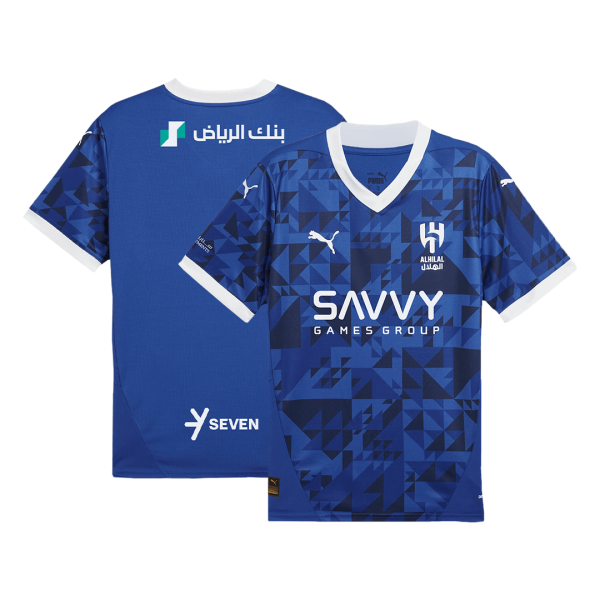 Al Hilal Sfc Home Soccer Jersey 2024 25 2