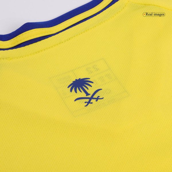 Al Nassr Home Kids Soccer Jerseys Kit 2024 25 12