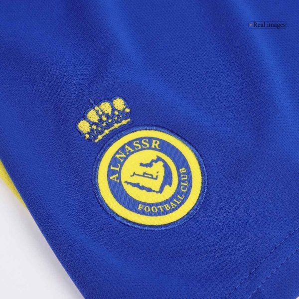 Al Nassr Home Kids Soccer Jerseys Kit 2024 25 14