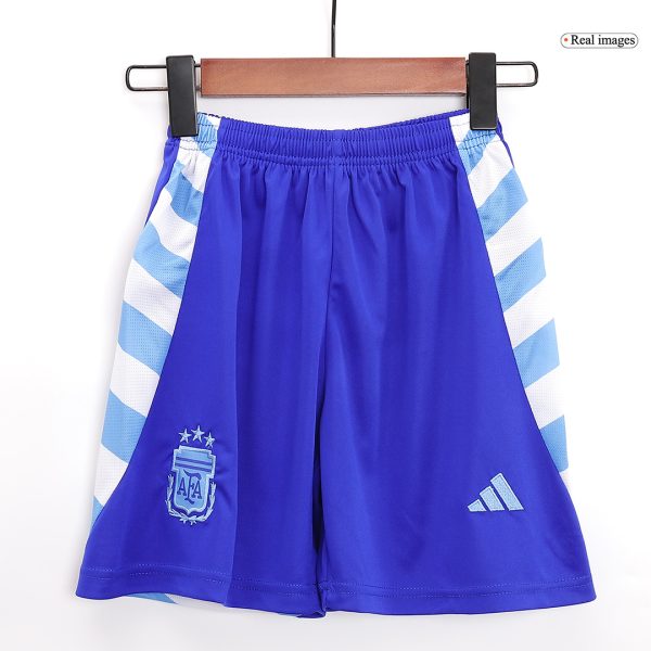 Argentina Away Kids Soccer Jerseys Full Kit 2024 5