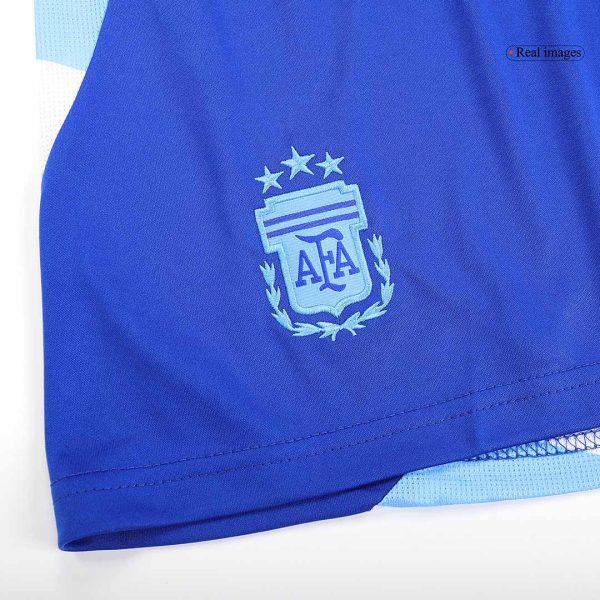 Argentina Away Soccer Shorts 2024 5