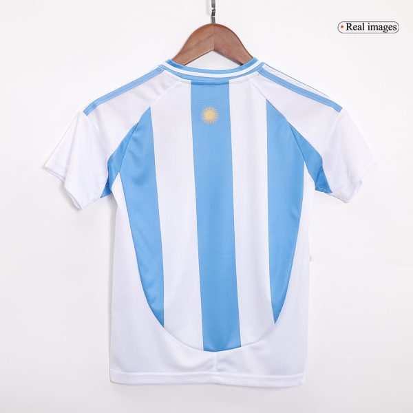 Argentina Home Kids Soccer Jerseys Full Kit 2024 4