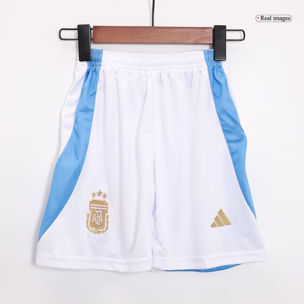 Argentina Home Kids Soccer Jerseys Full Kit 2024 5