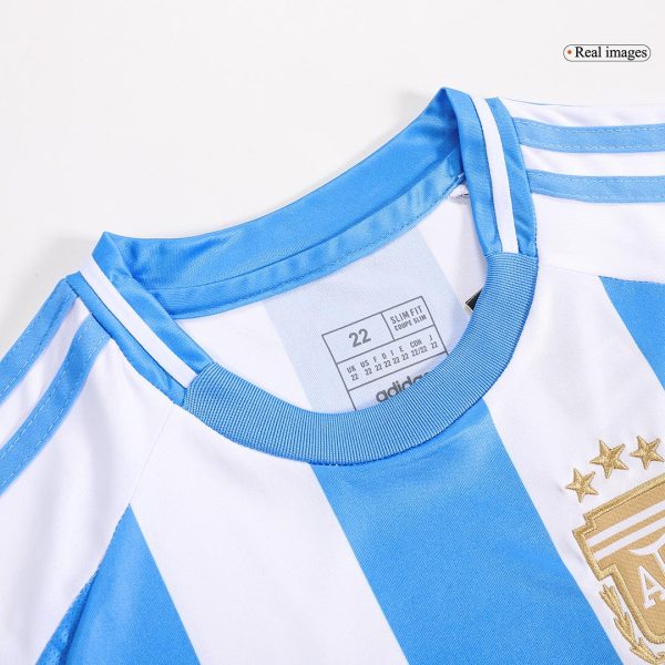 Argentina Home Kids Soccer Jerseys Full Kit 2024 7