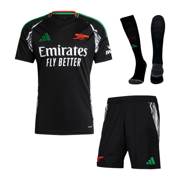 Arsenal Away Jerseys Full Kit 2024 25