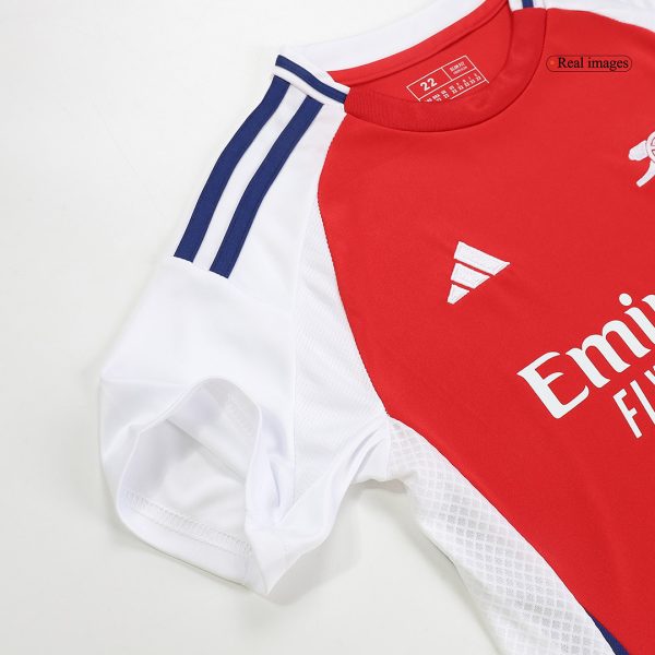 Arsenal Home Kids Soccer Jerseys Full Kit 2024 25 11