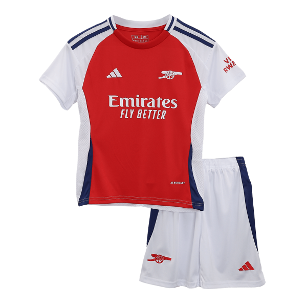 Arsenal Home Kids Soccer Jerseys Full Kit 2024 25 2