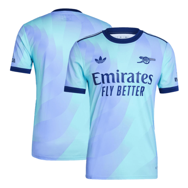 Arsenal Third Away Authentic Soccer Jersey 2024 25 2