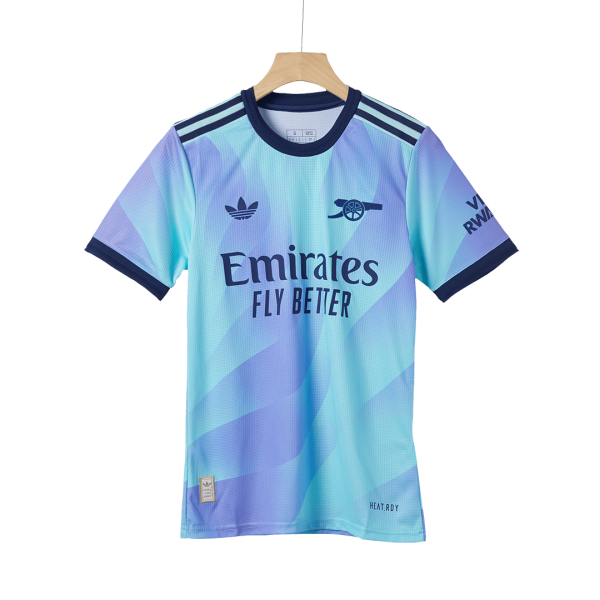 Arsenal Third Away Authentic Soccer Jersey 2024 25 3