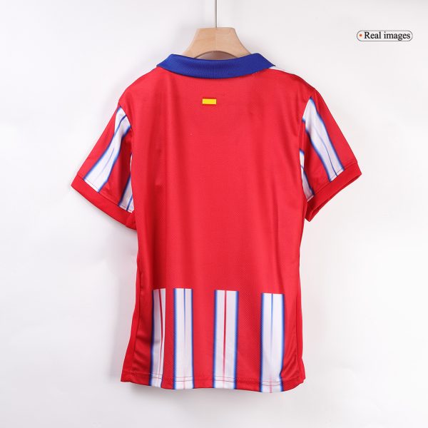 Atletico Madrid Home Kids Soccer Jerseys Kit 2024 25 2