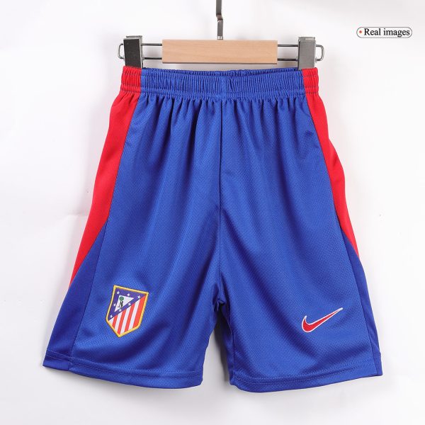 Atletico Madrid Home Kids Soccer Jerseys Kit 2024 25 3