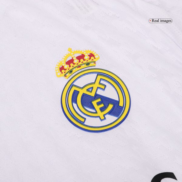 Authentic Real Madrid Home Long Sleeve Soccer Jersey 2024 25 6