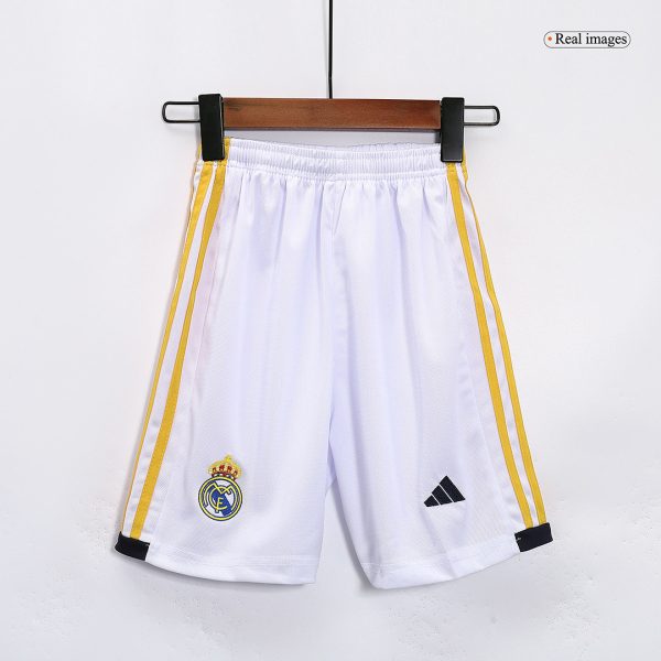 Bellingham 5 Real Madrid Home Kids Soccer Jerseys Kit 2023 24 5