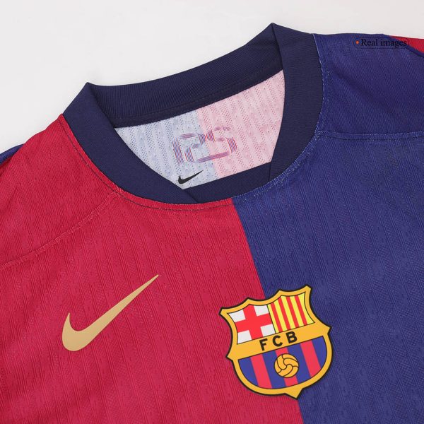 Barcelona Home Authentic Soccer Jersey 2024 25 10