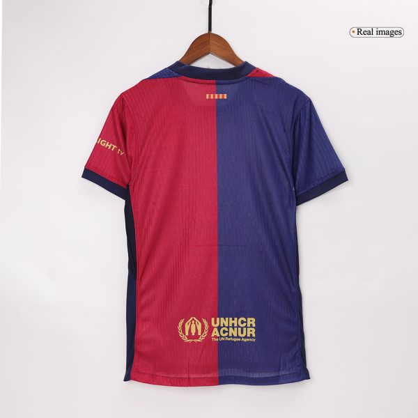 Barcelona Home Authentic Soccer Jersey 2024 25 4