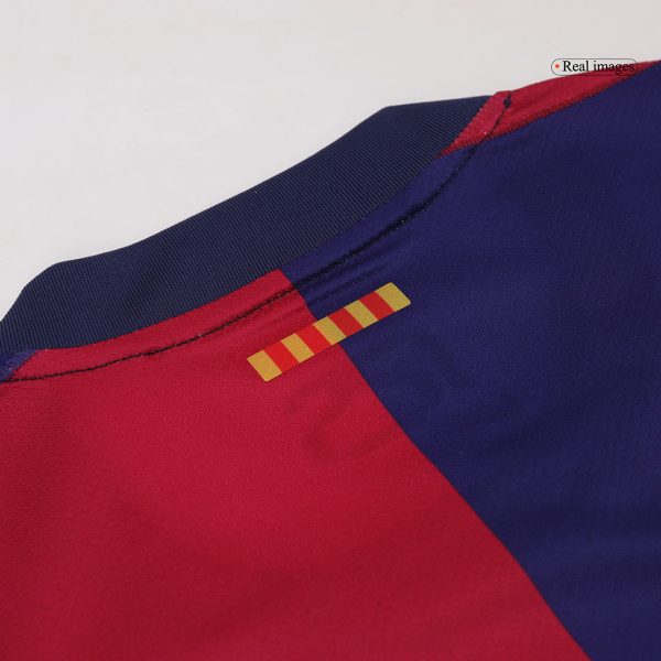 Barcelona Home Soccer Jersey Kit Jersey Shorts 2024 25 12