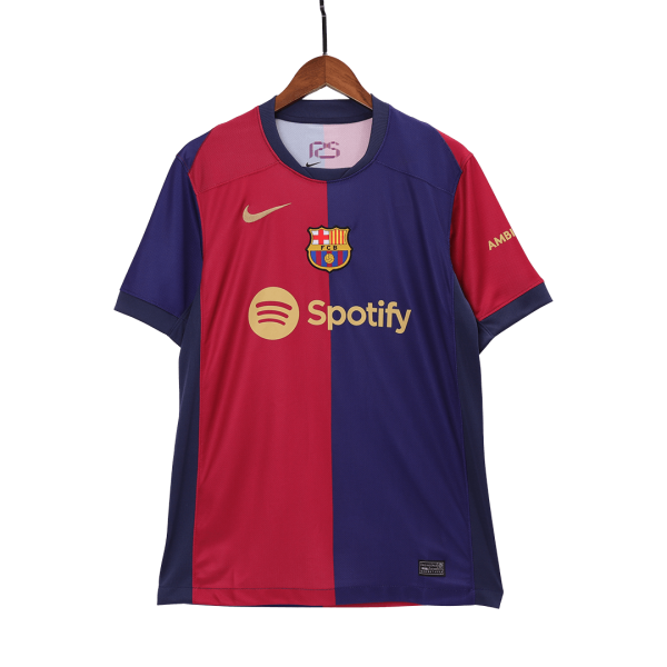 Barcelona Home Soccer Jersey Kit Jersey Shorts 2024 25 3