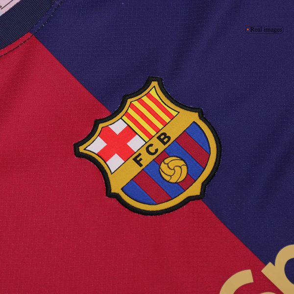 Barcelona Home Soccer Jersey Kit Jersey Shorts 2024 25 6