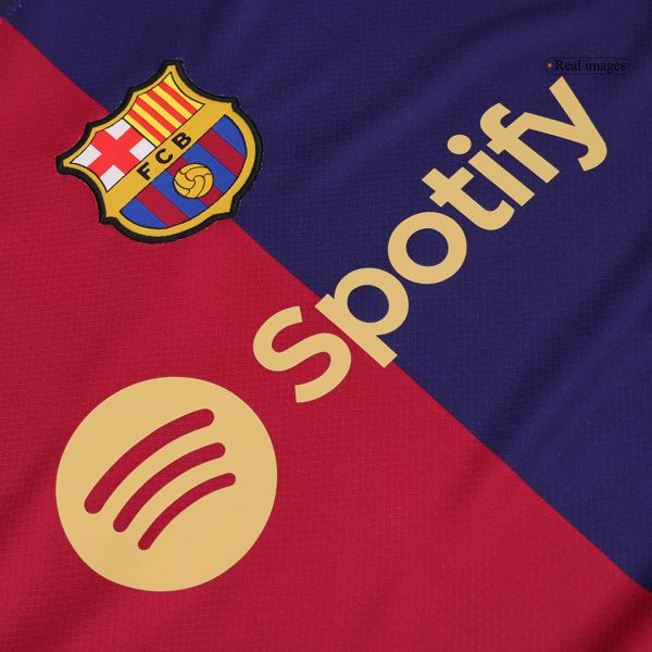 Barcelona Home Soccer Jersey Kit Jersey Shorts 2024 25 8