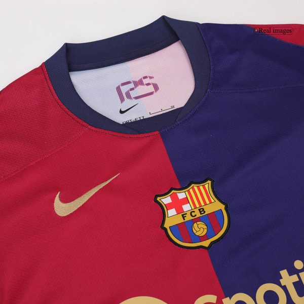 Barcelona Home Soccer Jersey Kit Jersey Shorts 2024 25 9