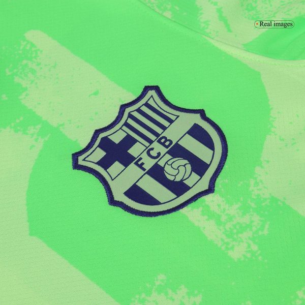 Barcelona Third Away Soccer Jersey 2024 25 Ucl Spotify Logo Without Text 6