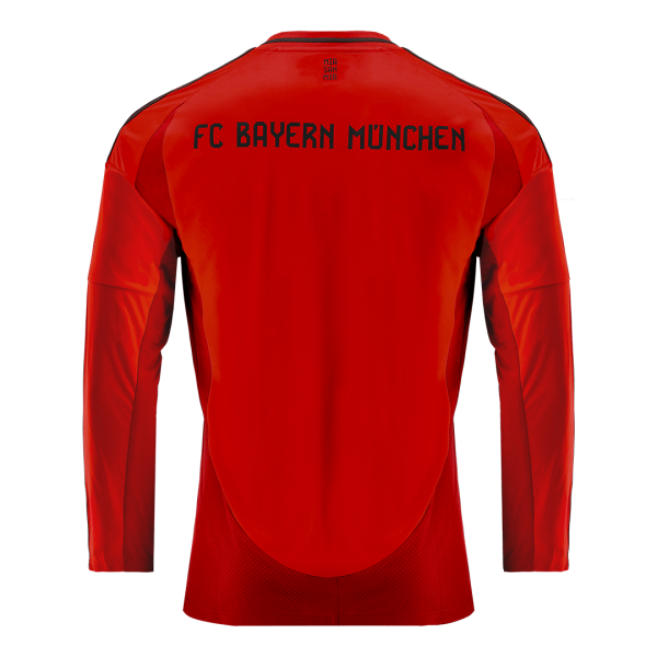 Bayern Munich Home Long Sleeve Soccer Jersey 2024 25 1