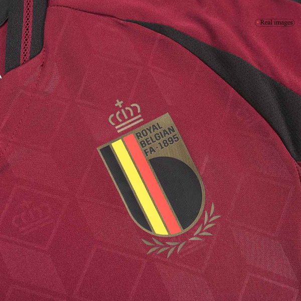 Belgium Home Authentic Soccer Jersey Euro 2024 5