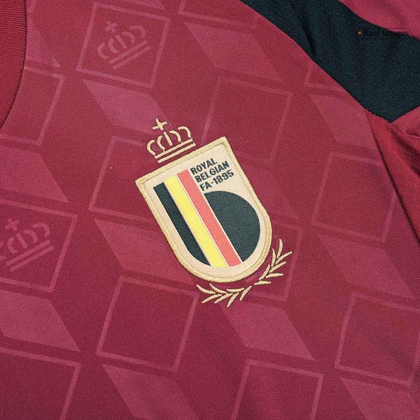 Belgium Home Kids Soccer Jerseys Kit Euro 2024 6