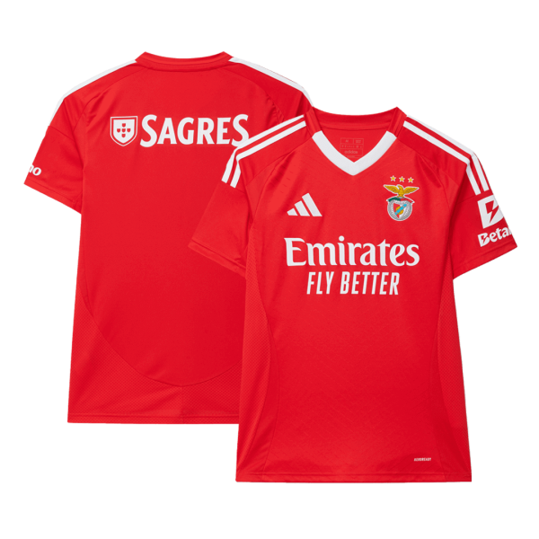 Benfica Home Soccer Jersey 2024 25 2