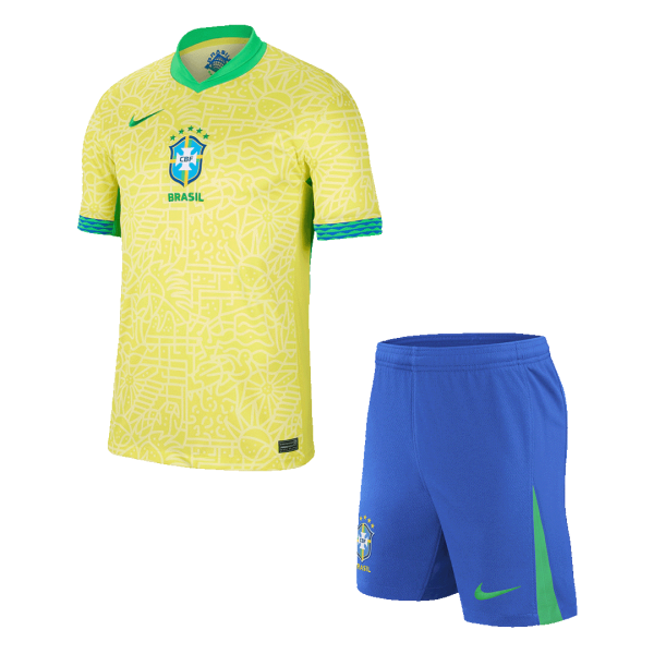 Brazil Home Jerseys Kit Copa America 2024