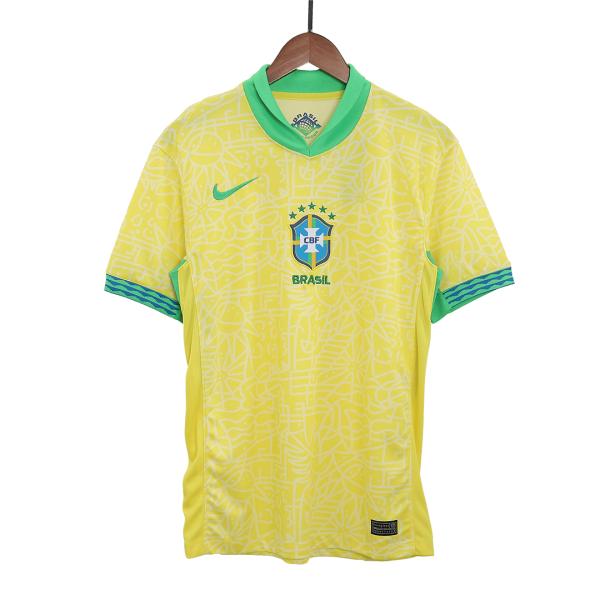 Brazil Home Jerseys Kit Copa America 2024 4