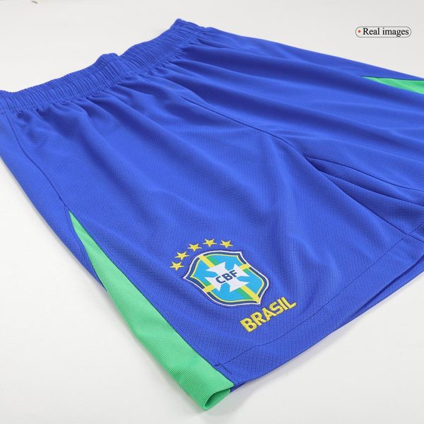 Brazil Home Soccer Shorts 2024 7