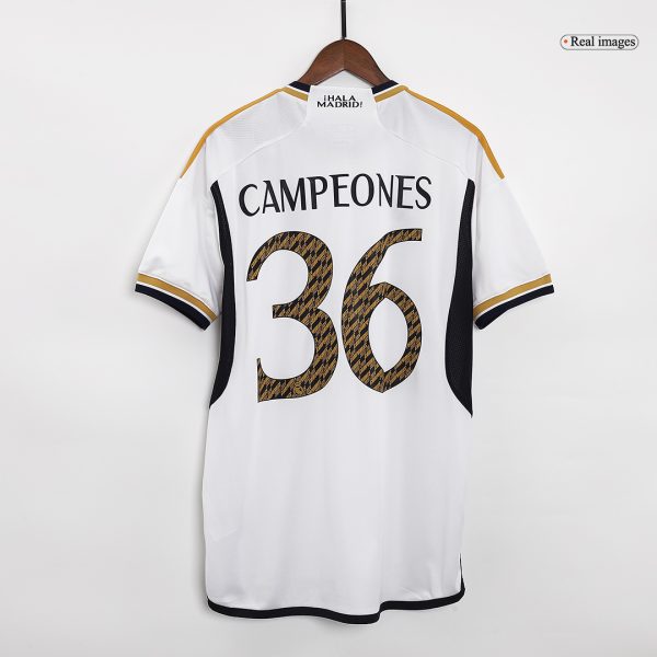 Campeones 36 Real Madrid Home Soccer Jersey 2023 24 4