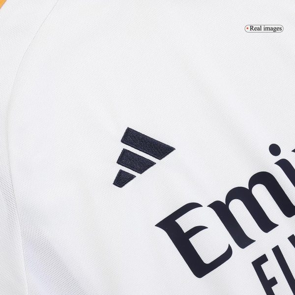 Champions 15 Real Madrid Home Soccer Jersey 2023 24 Ucl Final 7